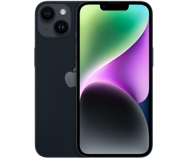 Apple SMARTFON APPLE iPhone 14 128GB Czarny MPUF3PX/A # - 1467418 - zdjęcie